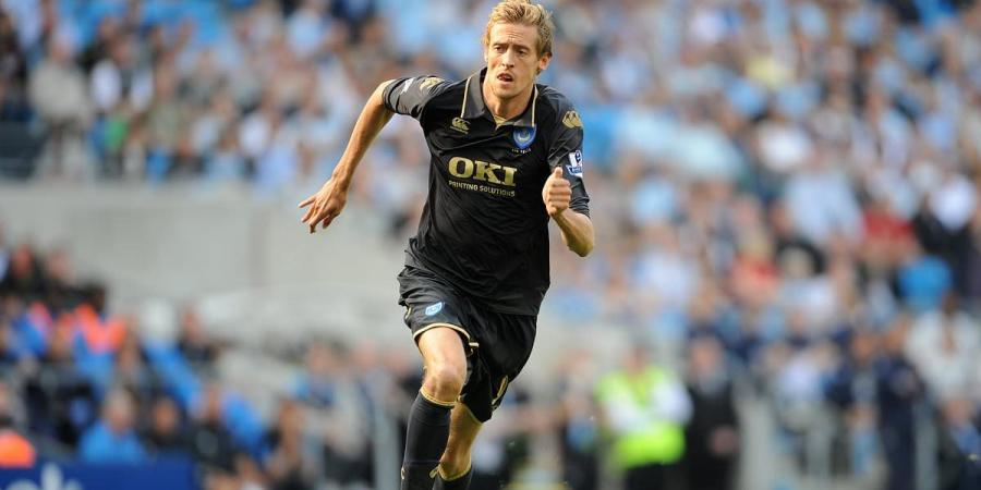 My favourite shirt with Peter Crouch: I was lucky to wear some fantastic shirts during my career - England at the World Cup, Liverpool in the FA Cup final... but Portsmouth's all black beauty was the best