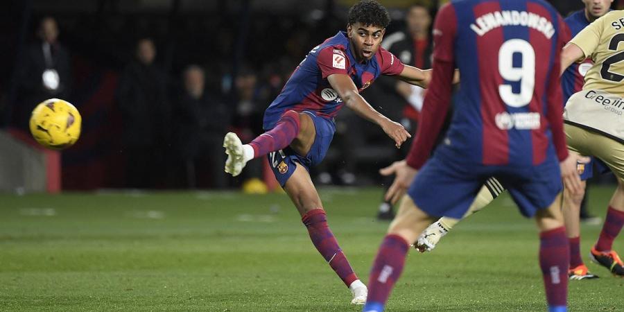 Barcelona are again saved by 16-year-old sensation Lamine Yamal as his superb brace spares Xavi's blushes against relegation-threatened Granada in thrilling 3-3 draw