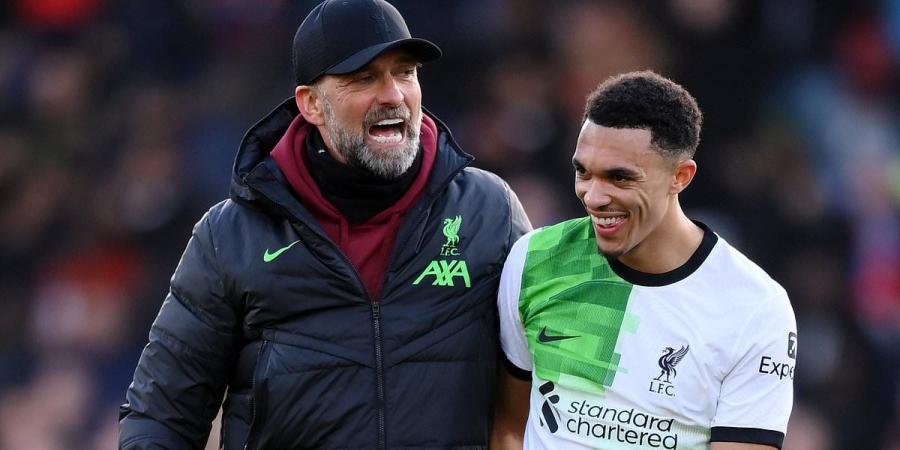 Jurgen Klopp DENIES Trent Alexander-Arnold was 'forced back' too soon after Liverpool star suffered fresh knee injury that will keep him out for five games including Carabao Cup final