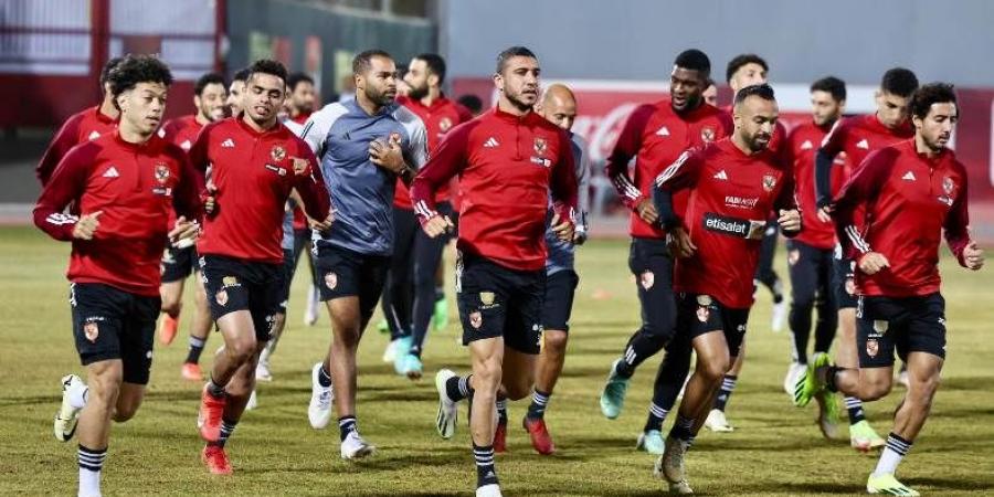 الأهلي يختتم استعداداته لمواجهة بلدية المحلة في الدوري المصري