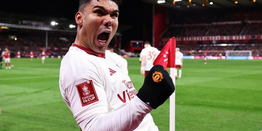 Nottingham Forest 0-1 Man United: Casemiro scores last-gasp winner as Erik ten Hag's side book their place in the FA Cup quarter-finals