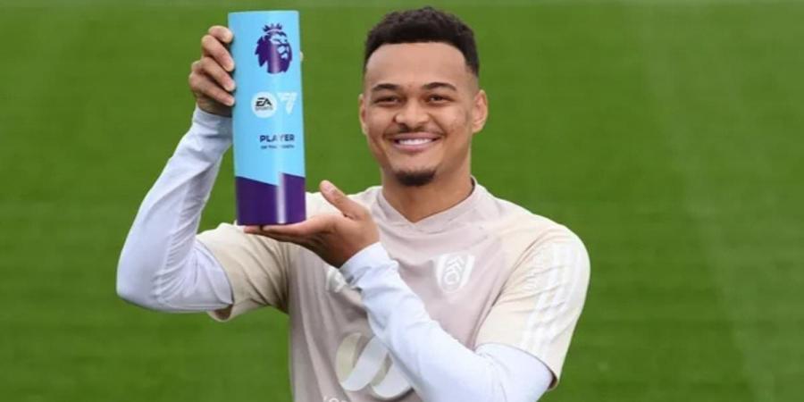 Fulham striker Rodrigo Muniz reduced to TEARS after being surprised with the Premier League Player of the Month award by his team-mates