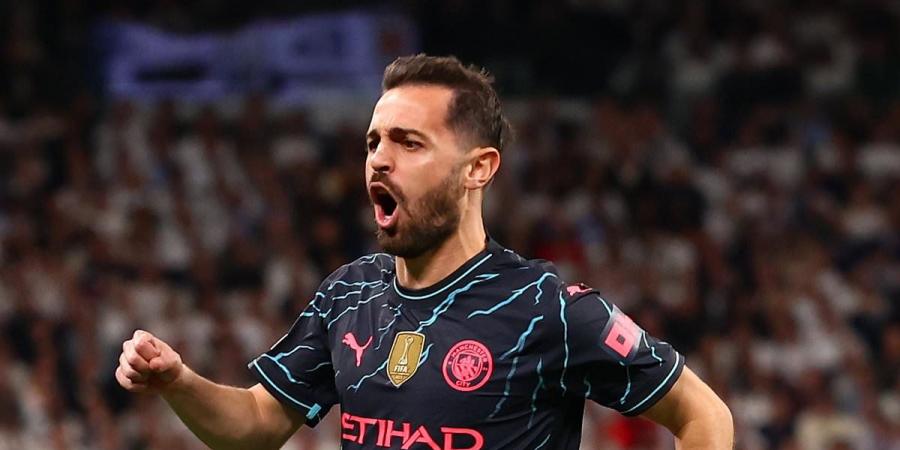 Bernardo Silva gives Man City the perfect start at Real Madrid within two minutes with a genius free-kick from 25 yards out
