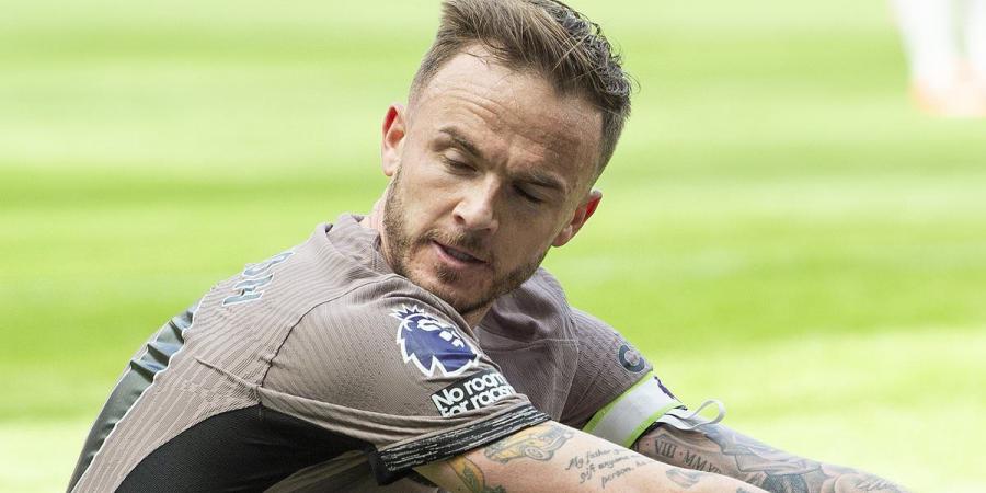 James Maddison endures chastening day on trip to club he could have joined... as Newcastle brutally sweep aside Tottenham to raise questions about Ange Postecoglou