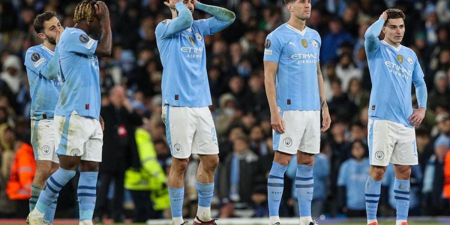 Premier League suffer HUGE blow in the UEFA coefficient rankings after Arsenal and Man City's quarter-final defeats... with Thursday's fixtures set to prove crucial in race for fifth Champions League spot