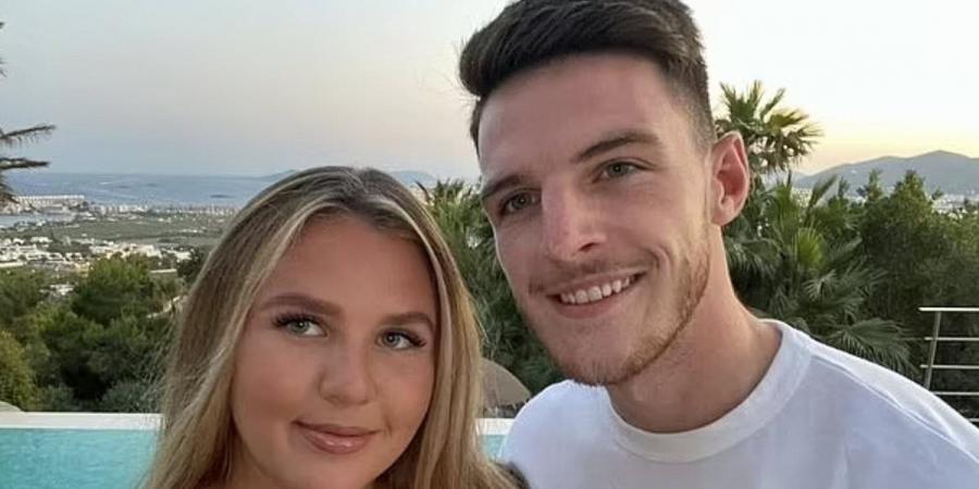 Declan Rice is targeted with vile chants about his girlfriend by Chelsea fans during Arsenal clash - hours after she deleted her Instagram posts following abuse from body-shaming trolls