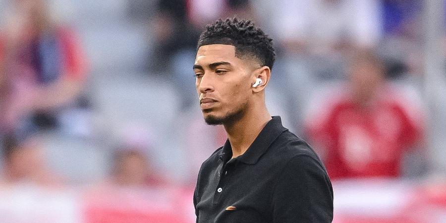 Jude Bellingham completes his pre-match ritual ahead of Real Madrid's Champions League game at Bayern Munich, revealing he 'visualises' on the pitch to keep himself calm before matches