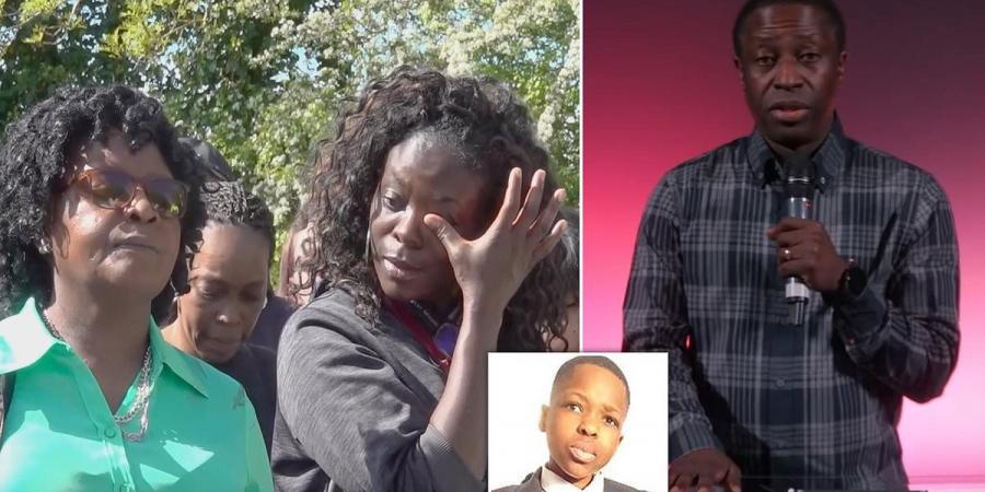 Powerful moment Daniel Anjorin's pastor reveals how church community rushed to be with his family after the 14-year-old was stabbed on his way to school in Hainault 'sword rampage'