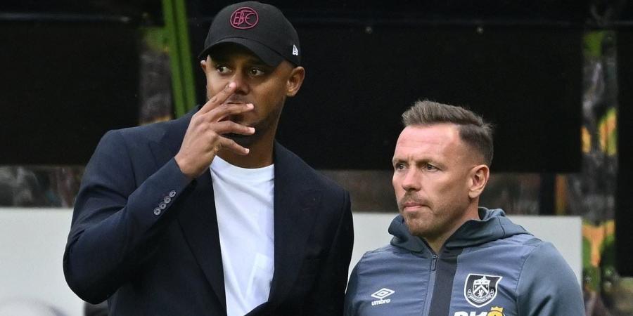 Craig Bellamy will NOT follow Vincent Kompany to Bayern Munich, with manager's Burnley No 2 parting ways with relegated boss after he agreed a deal to replace Thomas Tuchel