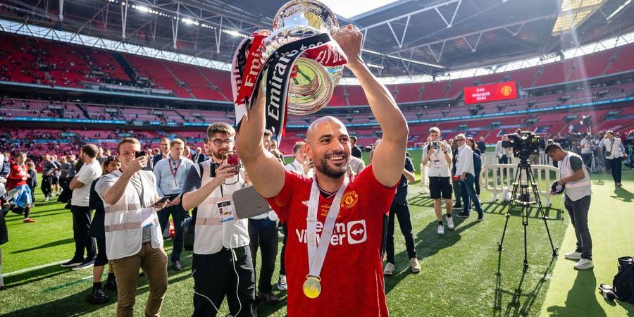 Sofyan Amrabat gives major update on his Man United future after playing a vital role in FA Cup triumph over Man City