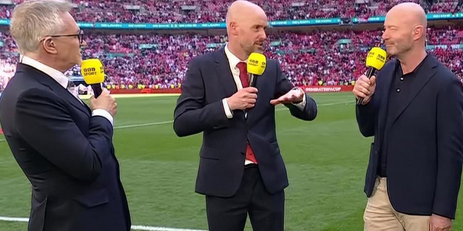 Don't criticise Gary Lineker and Alan Shearer for asking Erik ten Hag proper questions. They rose above TV football's wasteland of vacuous chummery and prehistoric banter, writes OLIVER HOLT