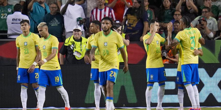 Brazil's pre-Copa America friendly win over Mexico is SUSPENDED over homophobic chants, with Liverpool star Alisson Becker the apparent target of slurs