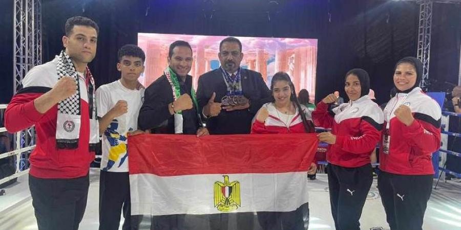 مصر تحصد 4 ميداليات في بطولة العالم للمواي تاي باليونان
