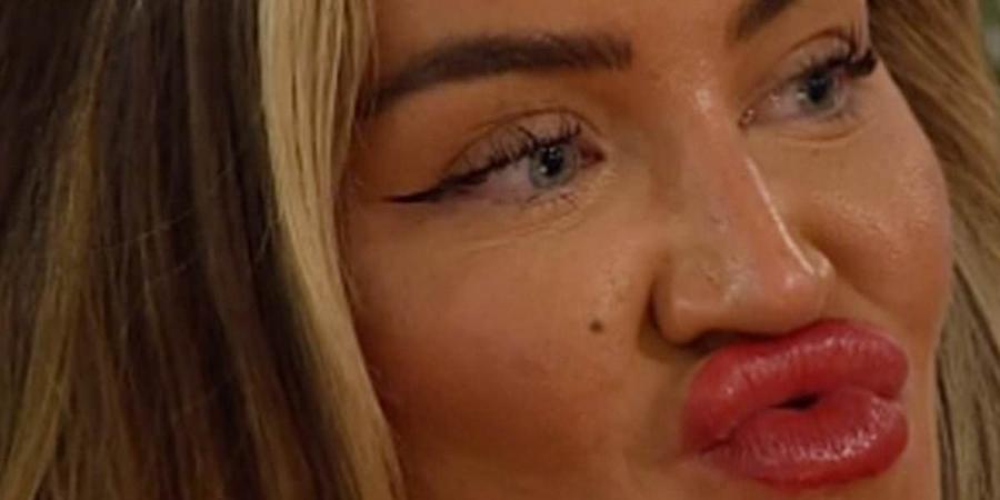Love Island fans accuse Samantha Kenny of giving 'weirdo energy' after her 'awkward' reaction as Joey Essex is forced to kiss Jess White in saucy dare