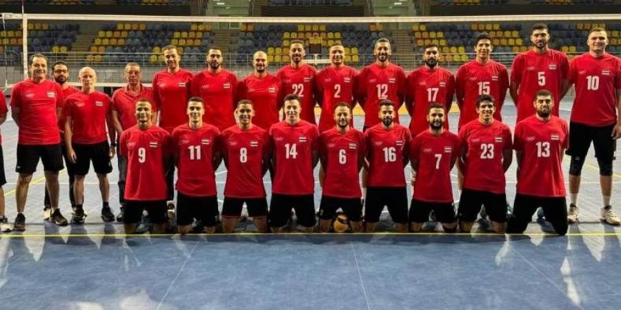 16 لاعب في قائمة منتخب مصر للكرة الطائرة في كأس التحدي بالصين