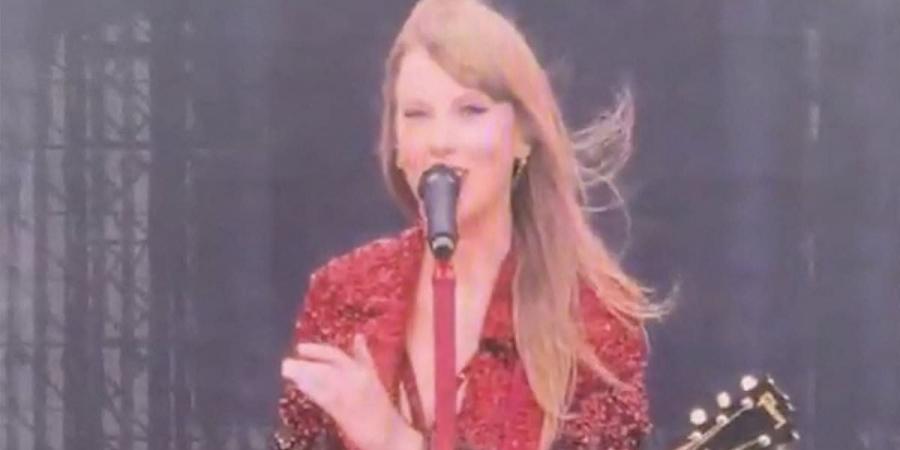 Taylor Swift reveals she feels 'amazing and powerful' as she storms the stage in Liverpool after battling days of chilly weather on UK tour leg