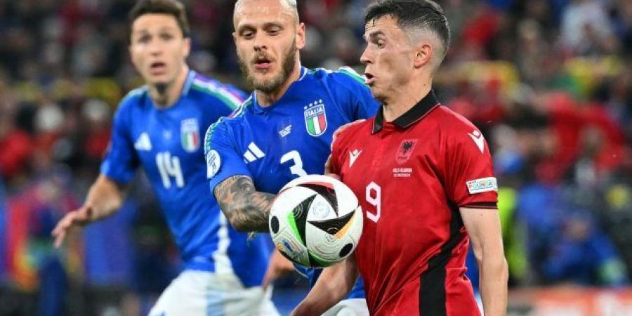 فوز إيطاليا على ألبانيا فوق طاولة الأرقام