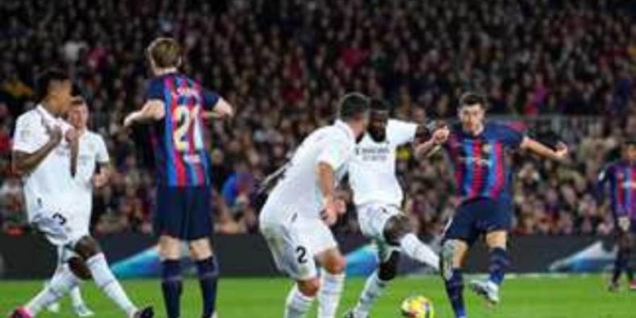 مواعيد مباراتي الكلاسيكو المنتظرة بين ريال مدريد وبرشلونة بالدوري الإسباني