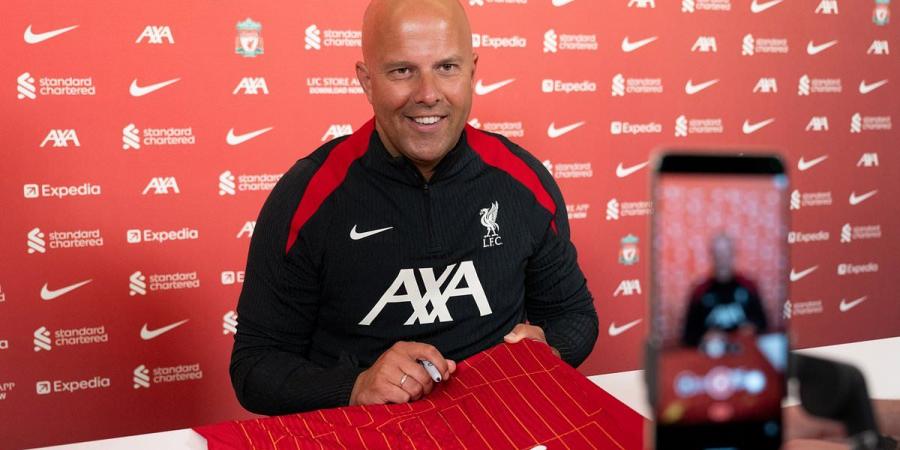 Liverpool manager Arne Slot jokes that Jurgen Klopp's 'complaining' is to blame after getting a Saturday lunchtime trip to Ipswich in his first Premier League game