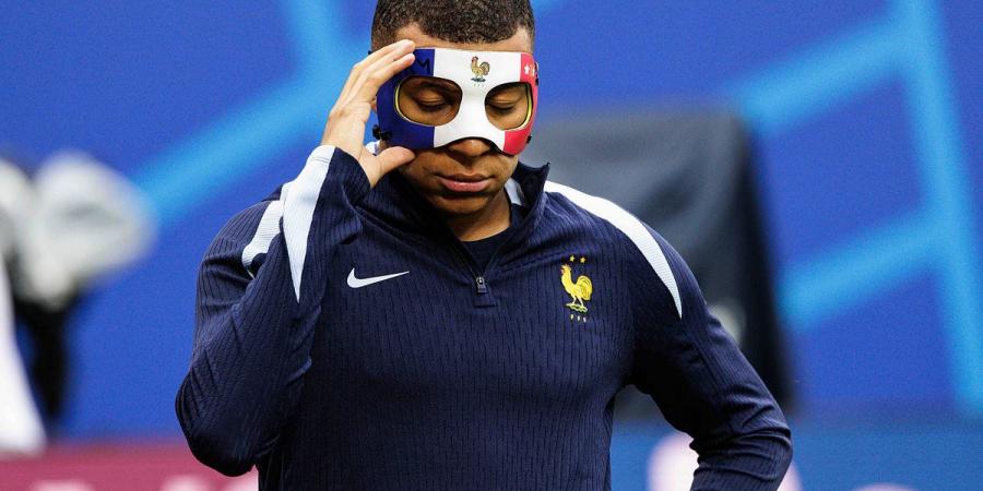 Kylian Mbappe starts on the BENCH for France in Euro 2024 clash against the Netherlands... with Didier Deschamps forced to reshuffle his side after the striker suffered a broken nose
