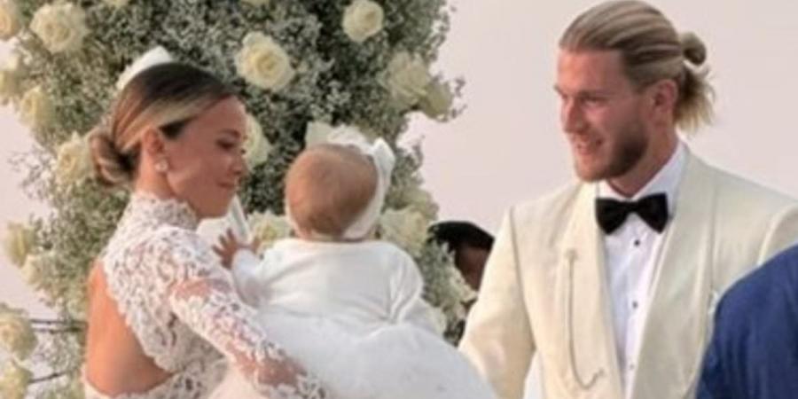 Newcastle goalkeeper Loris Karius celebrates his 31st birthday by tying the knot with Italian TV presenter Diletta Leotta on a Sicilian island