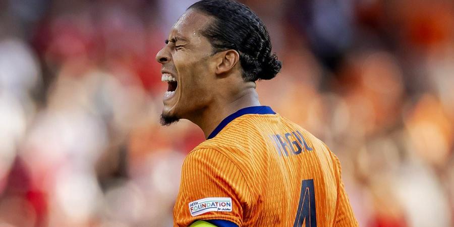 Virgil van Dijk hits back at critics after the Netherlands' defeat to Austria was labelled as 'disgraceful' - but admits 'things need to be improved' during frosty press conference