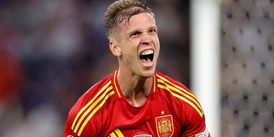 Man United and Liverpool 'are given five more days to trigger Dani Olmo's £55m release clause despite it expiring on Monday' - as a number of sides 'chase Spain's Euro 2024 hero'
