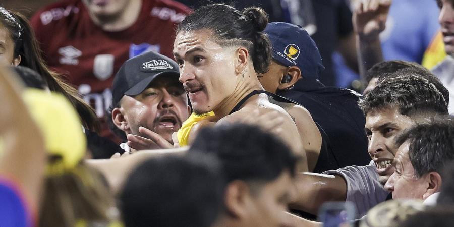 Darwin Nunez could face lengthy ban from football after violent clash with Colombia supporters with FIFA able to impose punishment that could stop him playing for Liverpool