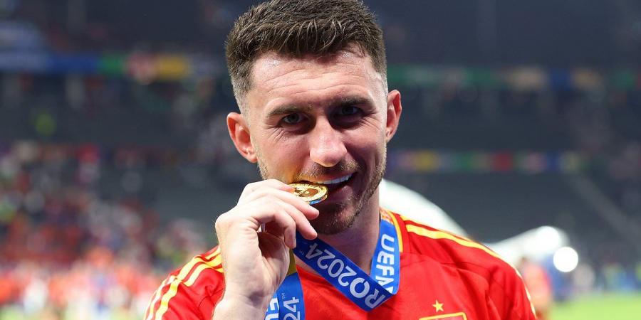 Former Man City star Aymeric Laporte takes swipe at critics with four-word message after Spain's Euro 2024 victory over England - after pundits slammed him for 'disappearing' to Saudi Arabia