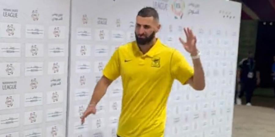 Karim Benzema 'REFUSES to greet Al-Ittihad fans until he sees one with a Real Madrid shirt' - as French striker highlights his legendary status at the Bernabeu