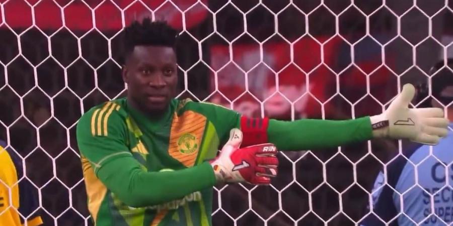 Andre Onana told to 'keep his mouth shut' after Man United goalkeeper used bizarre penalty shootout antics to distract Gabriel Magalhaes before being shushed by Arsenal defender