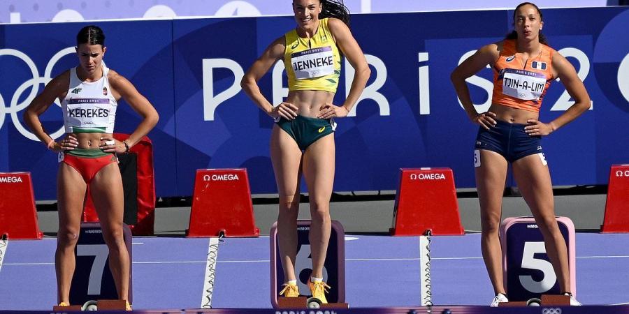 Paris Games: Read Michelle Jenneke's emotional response after horror injury saw her finish last in her final Olympics - as the stunning act you missed is revealed