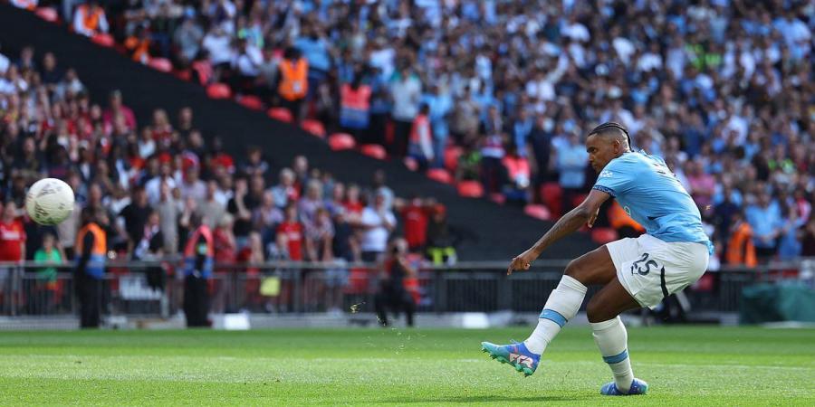 Man City 1-1 Man United (7-6 on pens): Manuel Akanji nets the winning spot kick after a marathon penalty shootout as Pep Guardiola's side triumph in the Community Shield at Wembley