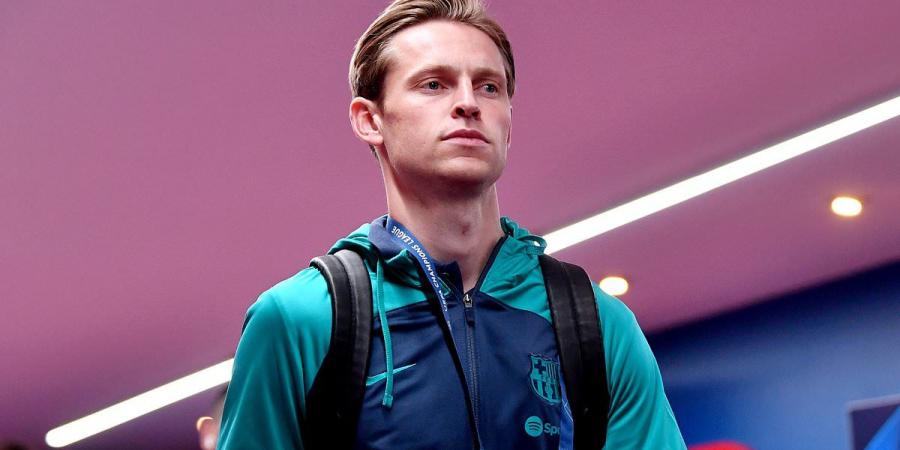 Man United 'revive interest in Frenkie de Jong as Barcelona reject £42.7m bid' after failed summer-long pursuit to land Dutch star - but 'cash-strapped Catalans ARE willing to sell'