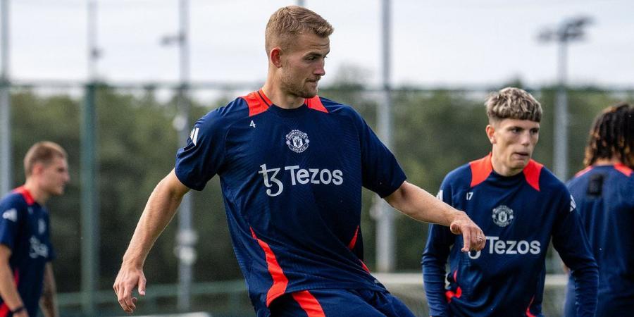 Matthijs de Ligt named on the BENCH for Man United's Premier League opener against Fulham but Noussair Mazraoui starts just three days after arriving