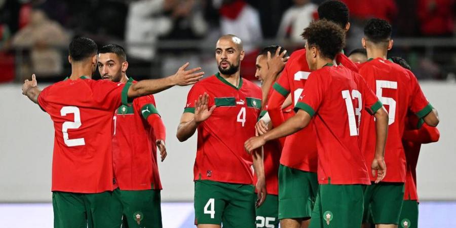 تشكيلة المنتخب المغربي ضد الغابون.. رحيمي يقود الهجوم رفقة الزلزولي