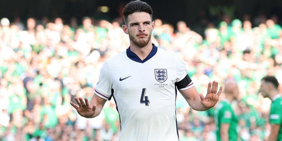 England star Declan Rice reveals the emotional reason why he REFUSED to celebrate his goal against Ireland - claiming it would have been 'disrespectful' to do so