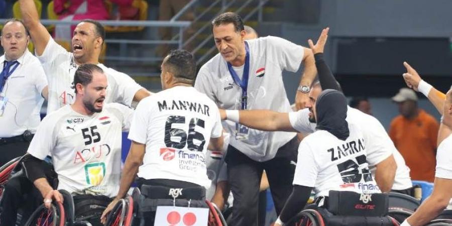 منتخب مصر يواجه اليابان في ربع نهائي بطولة العالم لكرة اليد على الكراسي المتحركة