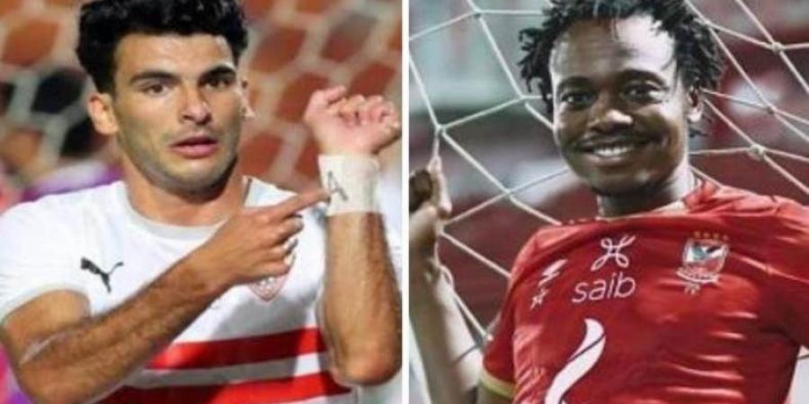 بيرسي تاو يتفوق على زيزو قبل مباراة الأهلي والزمالك بالسوبر الإفريقي.. أرقام