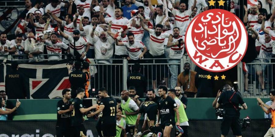 الوداد الرياضي يهنئ الزمالك المصري بإحرازه كأس السوبر الأفريقي