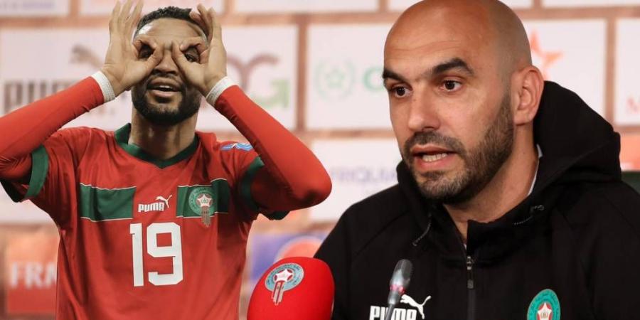 الركراكي: "النصيري هو أحد أفضل المهاجمين في تاريخ المغرب أحب من أحب وكره من كره"