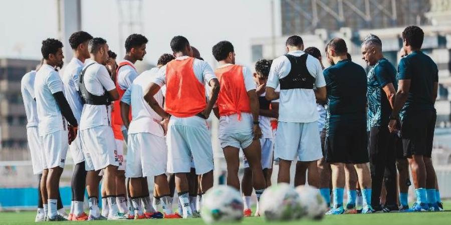 مران الزمالك | تخفيف الحمل البدني.. وجوميز يُركز على الجوانب الفنية