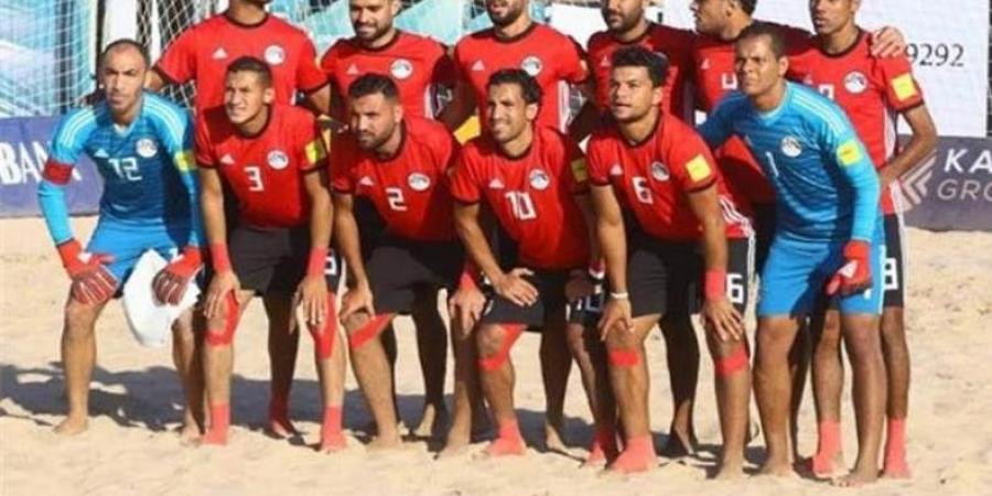 منتخب مصر للكرة الشاطئية يفتتح مشواره في أمم أفريقيا بالفوز على غانا بسداسية