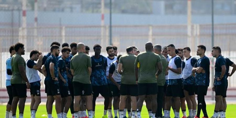 الزمالك يختتم تدريباته لمواجهة البنك الأهلي بـ دوري نايل