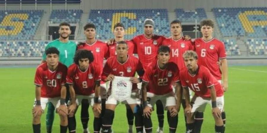 مصر تتحدي ليبيا بحثا عن أمل التأهل في تصفيات أمم أفريقيا تحت 20 عام