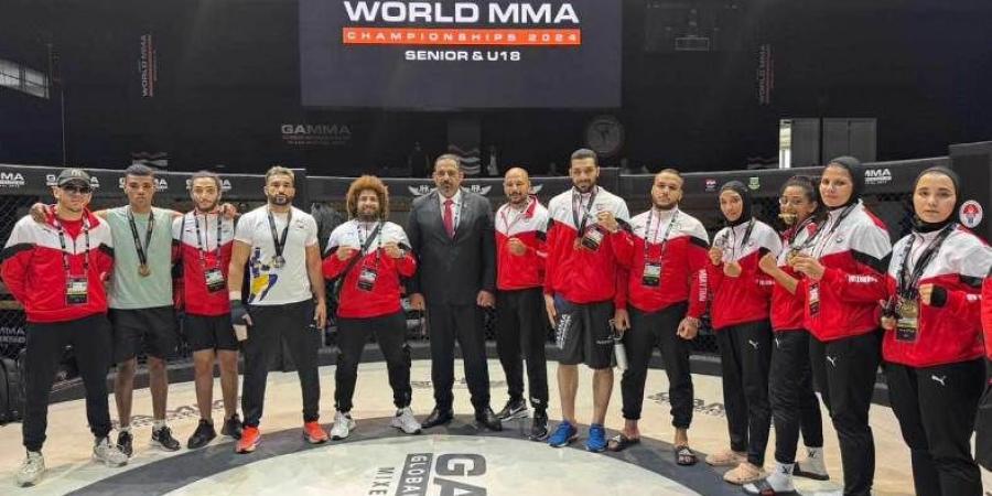 مصر تحصد 10 ميداليات في بطولة العالم للفنون القتالية المختلطة «MMA»