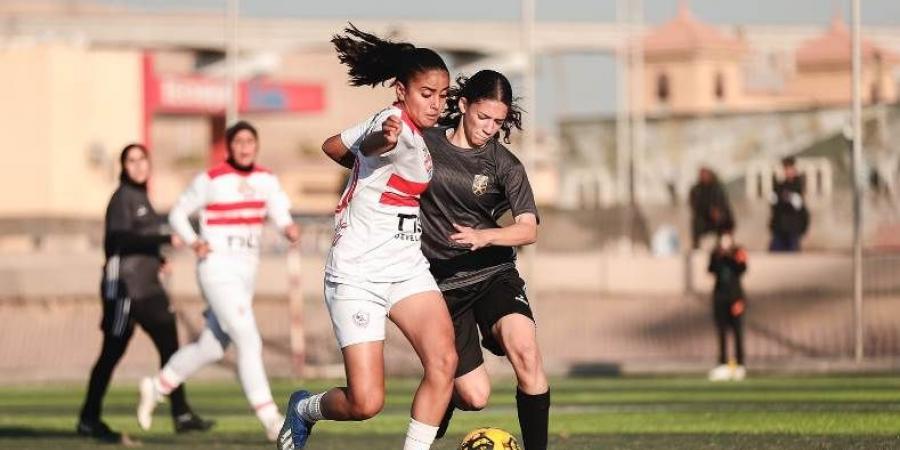 الزمالك يلاقي إنبي اليوم في الجولة الـ 14 من دوري الكرة النسائية