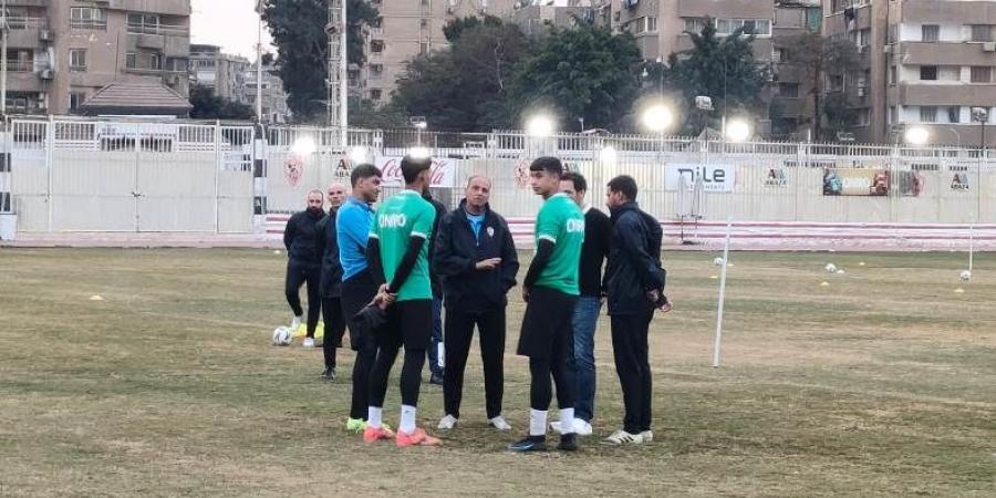 توماس جروتر ينضم إلى جهاز جروس ويتواجد في مران الزمالك "صورة"