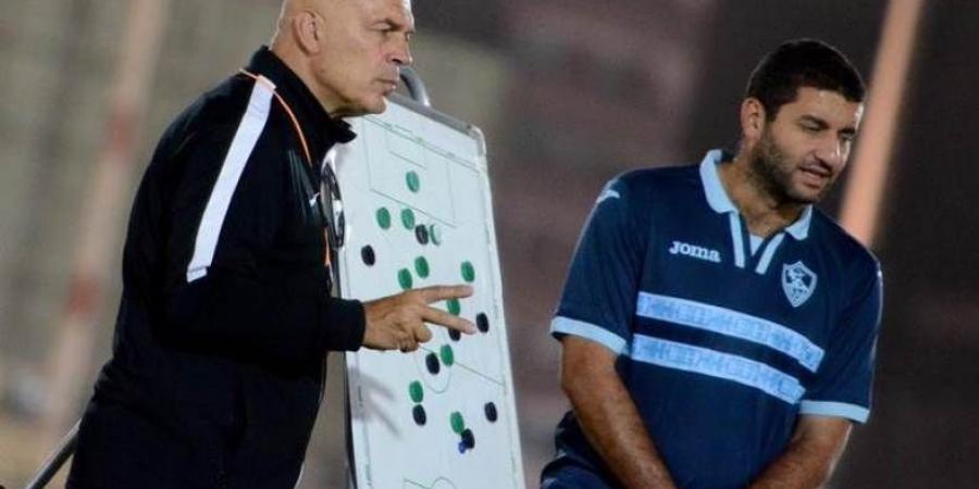 أمير عزمي مجاهد يعلن رحيل جروس عن نادي الزمالك