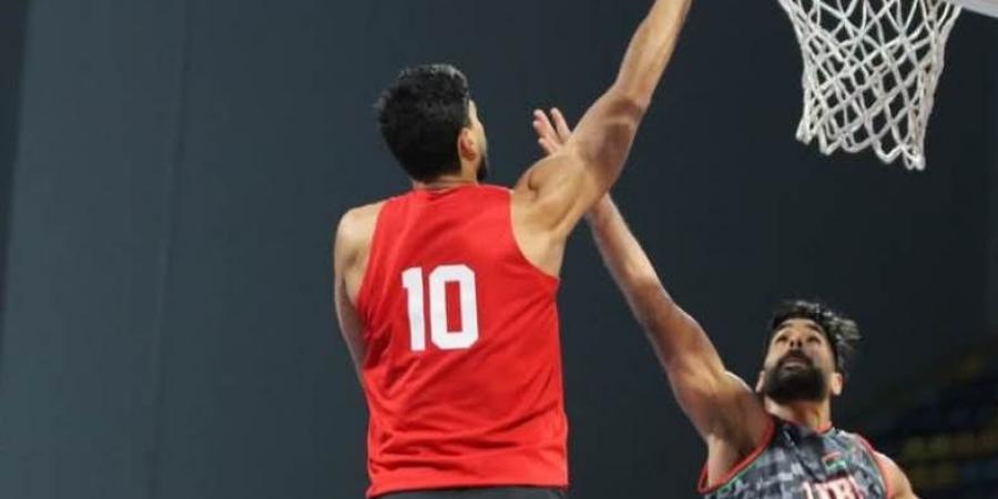 منتخب مصر للسلة يلاقي لبنان في افتتاح بطولة قطر الودية اليوم